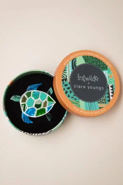 A Turtle Named Groar Broche