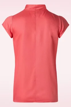 Anna Solid Top In Koraal