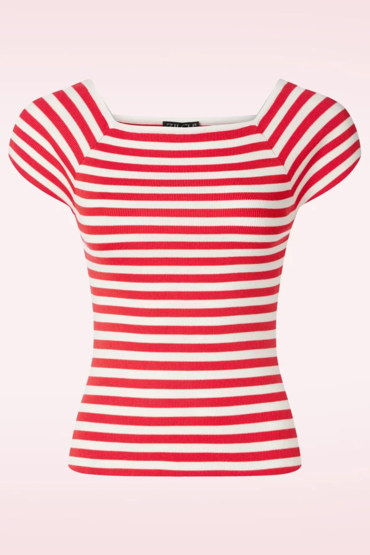 Audrey Gestreepte Top In Blossom