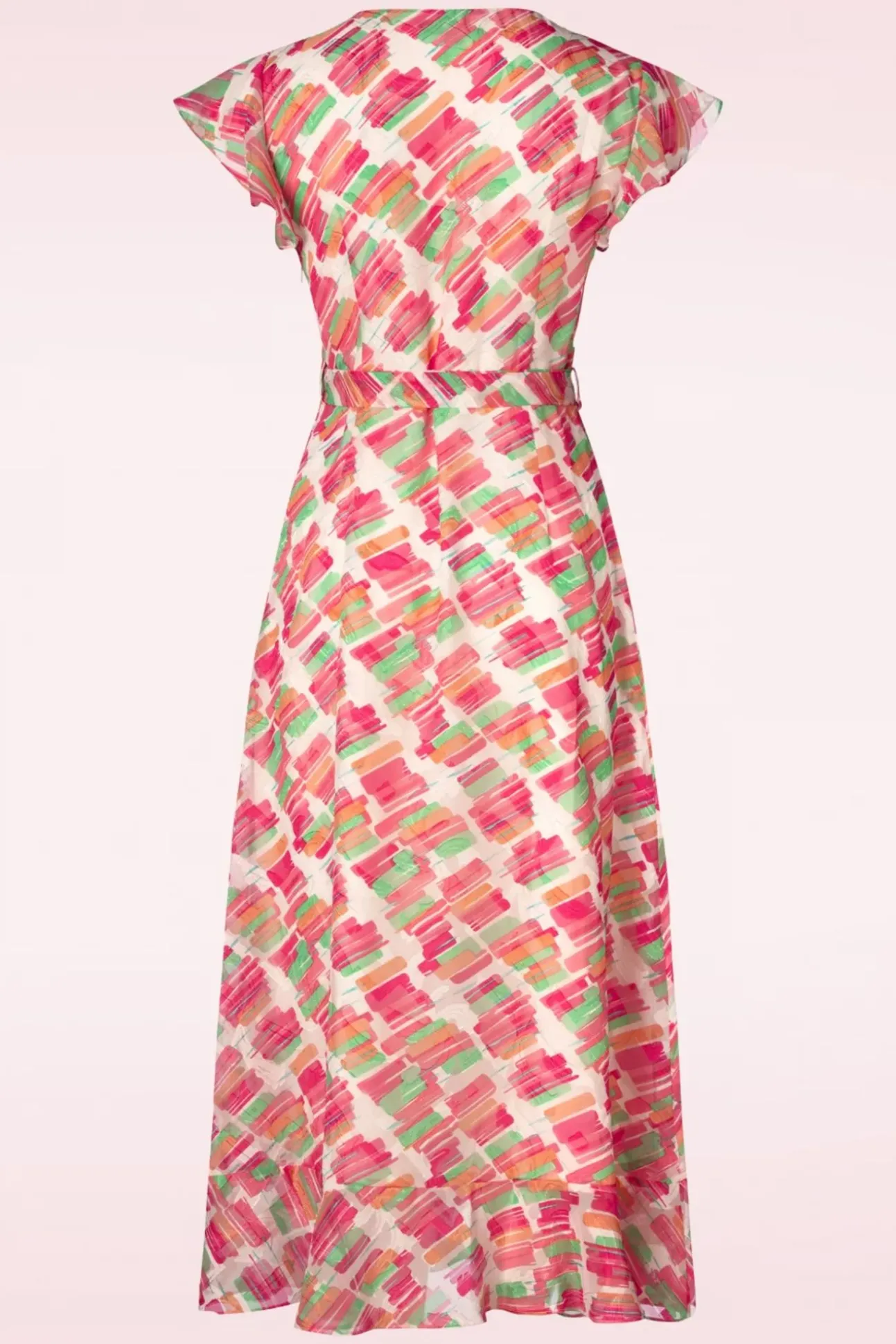 Babs Maxi Jurk In Multi