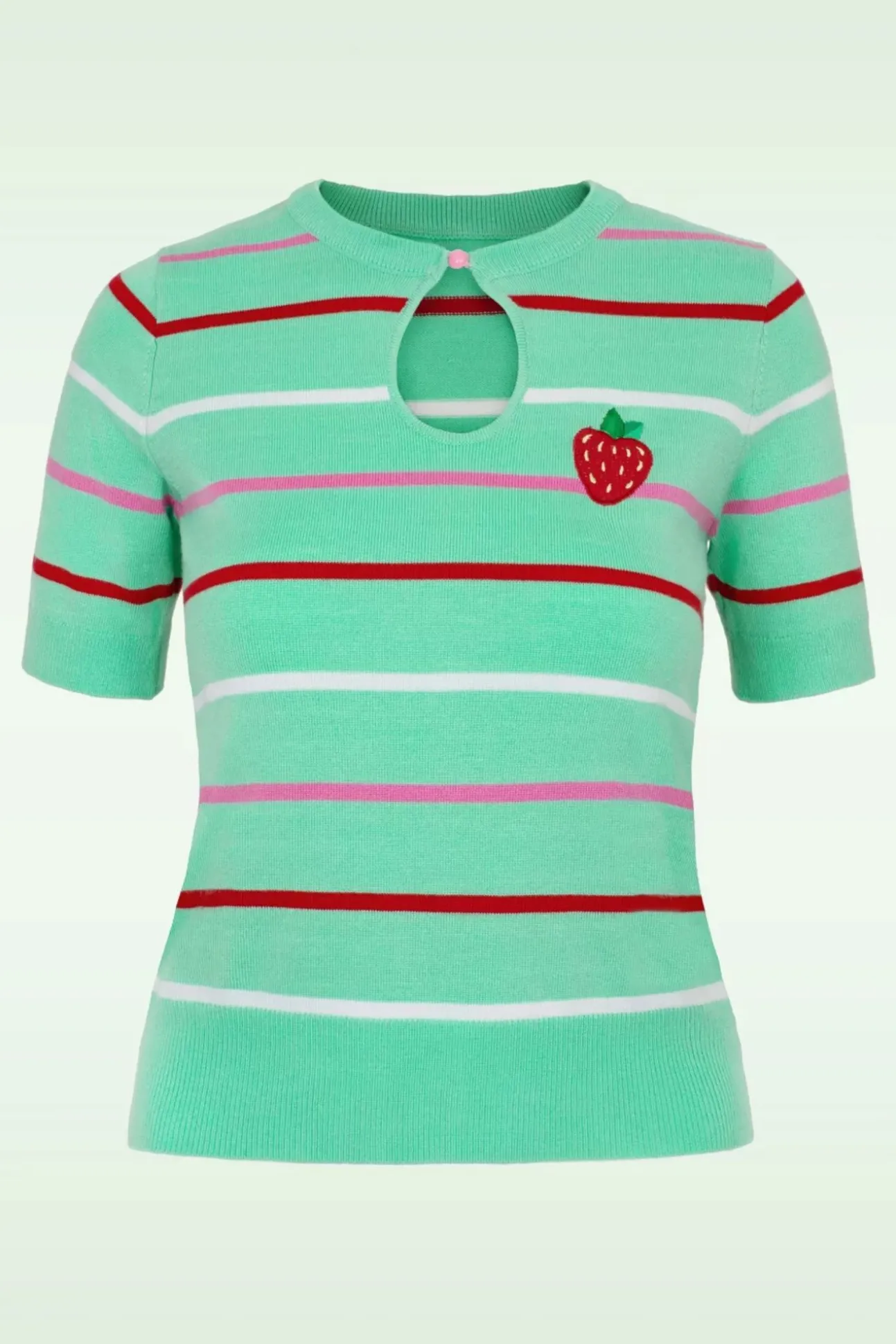 Berry Cute Top In Mint