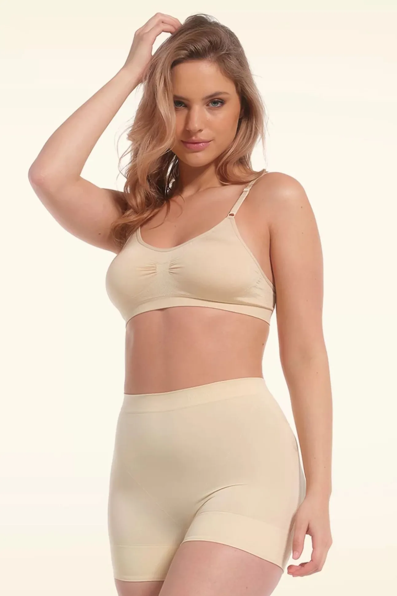 Booty Booster Short In Latte
