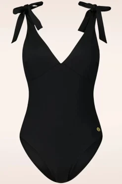 Bow Rib Badpak In Zwart