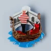 Canals Of Venice Broche