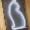 Cat Upright Licht