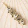 Deco Crystal Stone Haarspeld In Goud