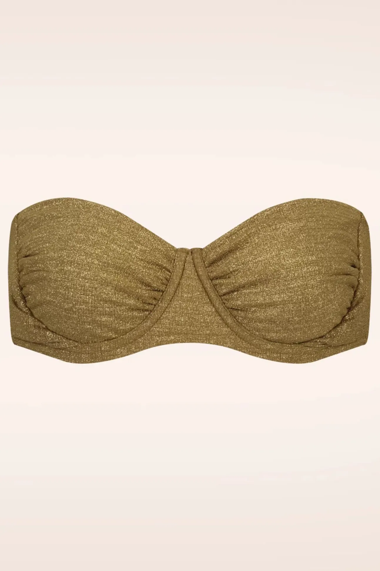 Desert Glow Bikinitop In Goud