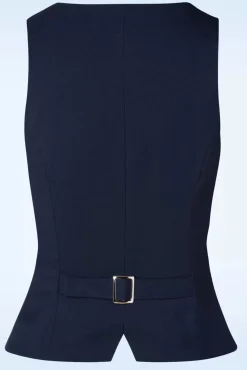 Dianne Gilet In Marineblauw