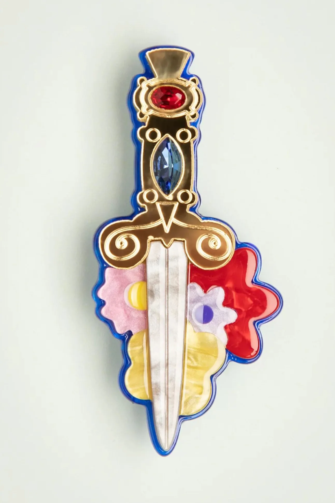 Double-Edged Delight Broche