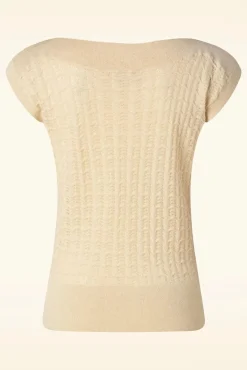 Erin Palette Top In Creme