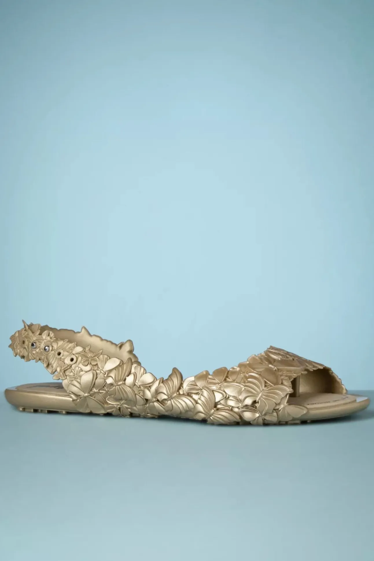 Flexi Butterfly Flipflop Sandalen In Goud