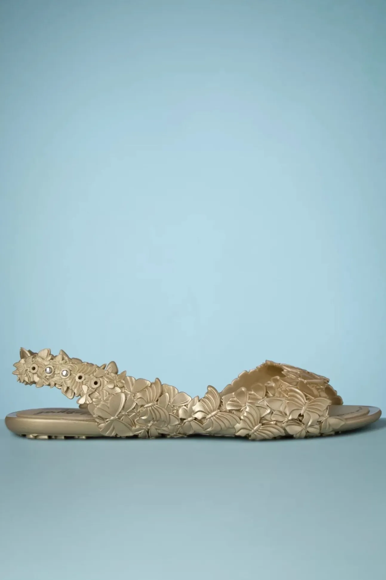 Flexi Butterfly Flipflop Sandalen In Goud