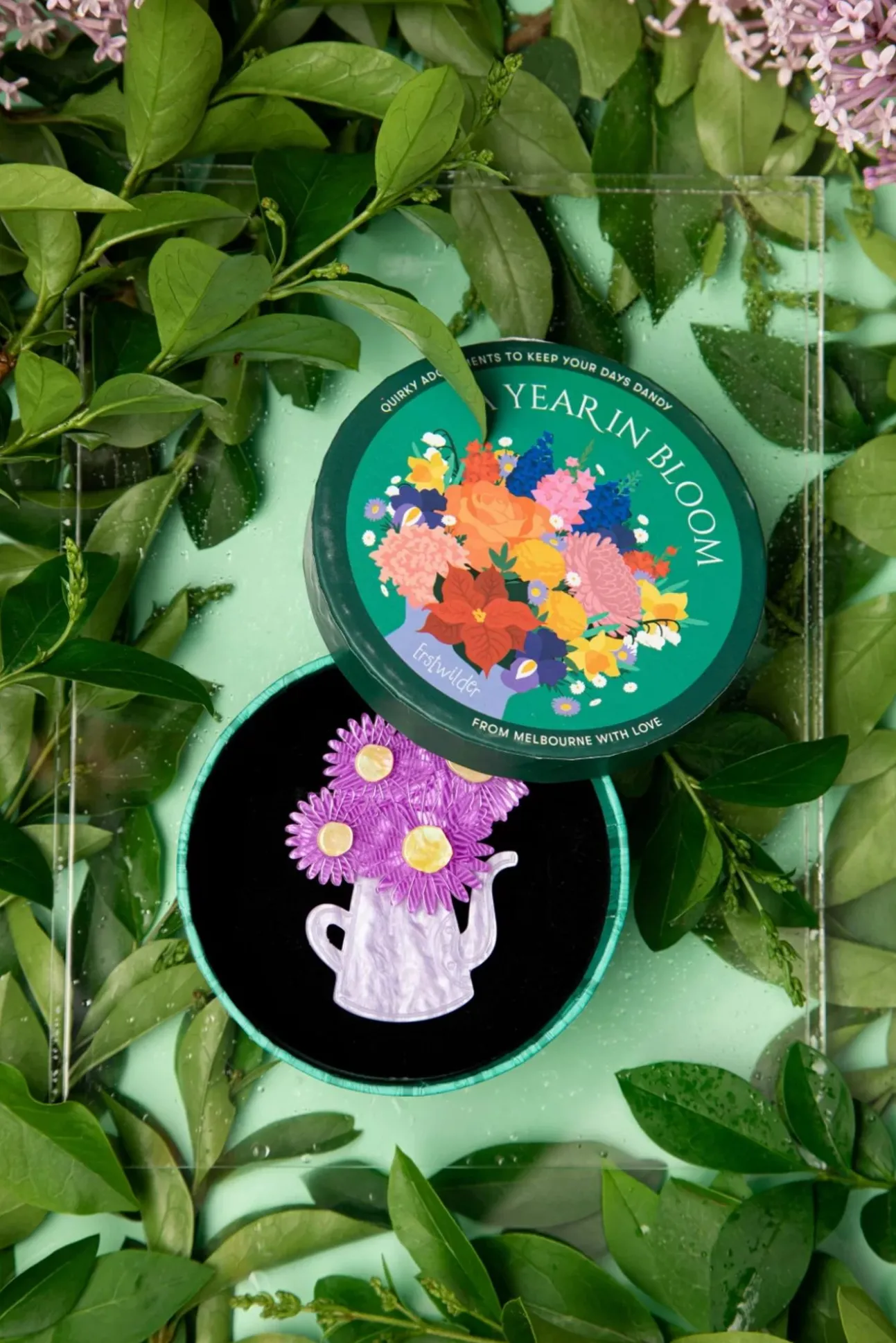 Garden Star Broche