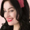 Genevieve Bow Haarband In Rood