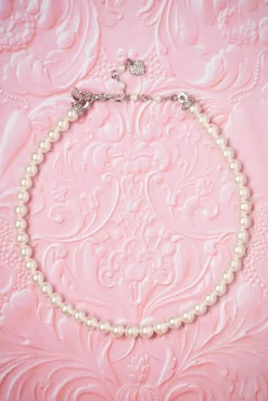 Grace Pearl-Choker In Ivoor