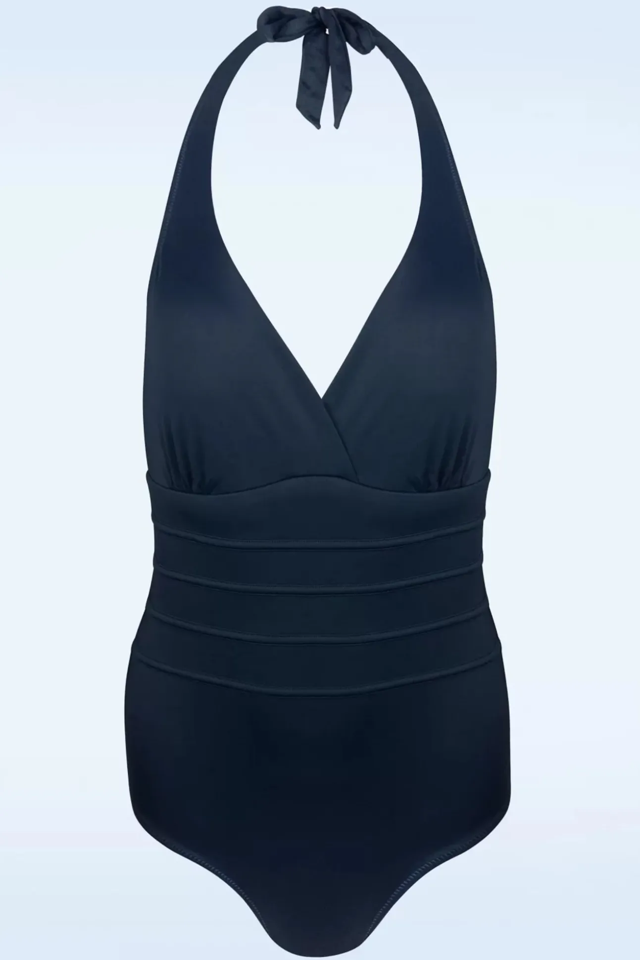 Halter Shaping Badpak In Marineblauw