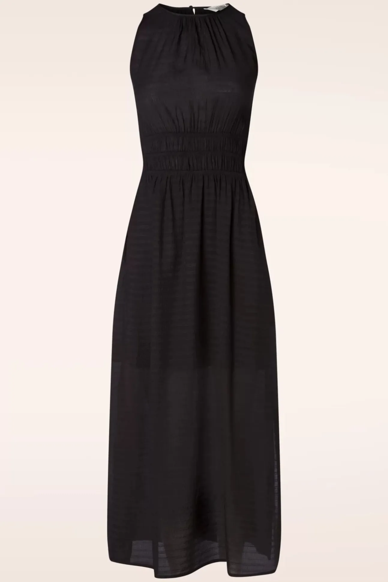 Hannah Maxi Jurk In Zwart