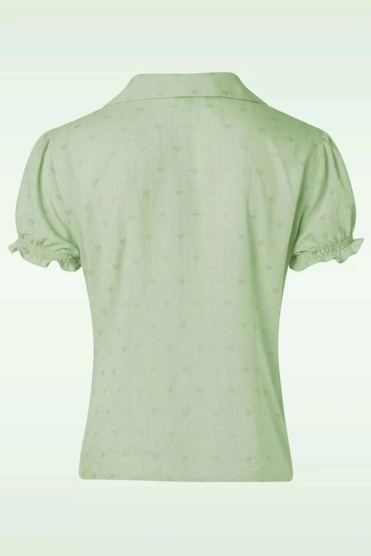 Heart On Her Sleeve Blouse In Groen