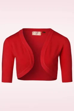 Hudson Bolero In Donkerrood