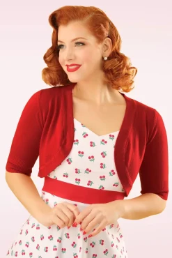 Hudson Bolero In Donkerrood