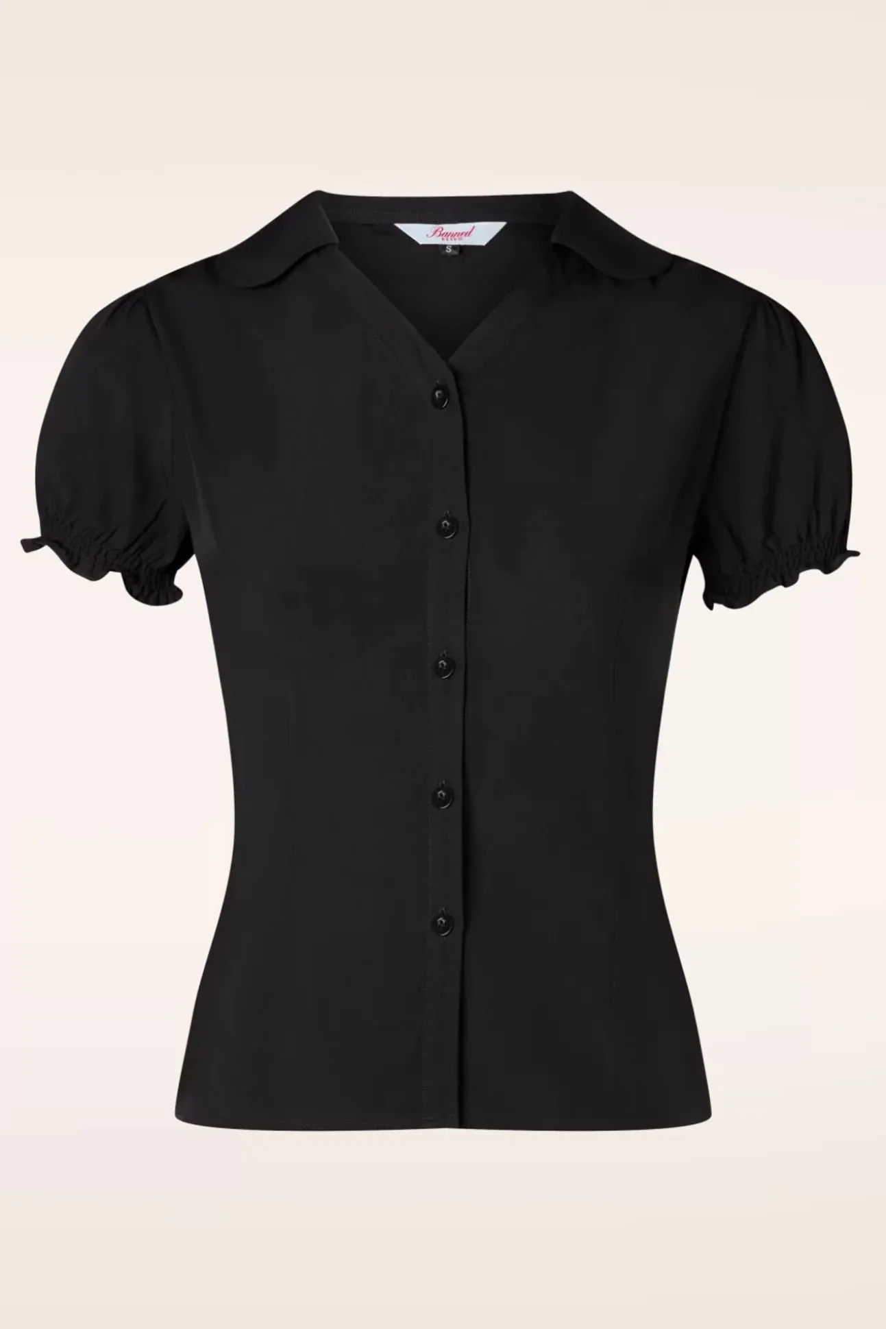 Jane Blouse In Zwart