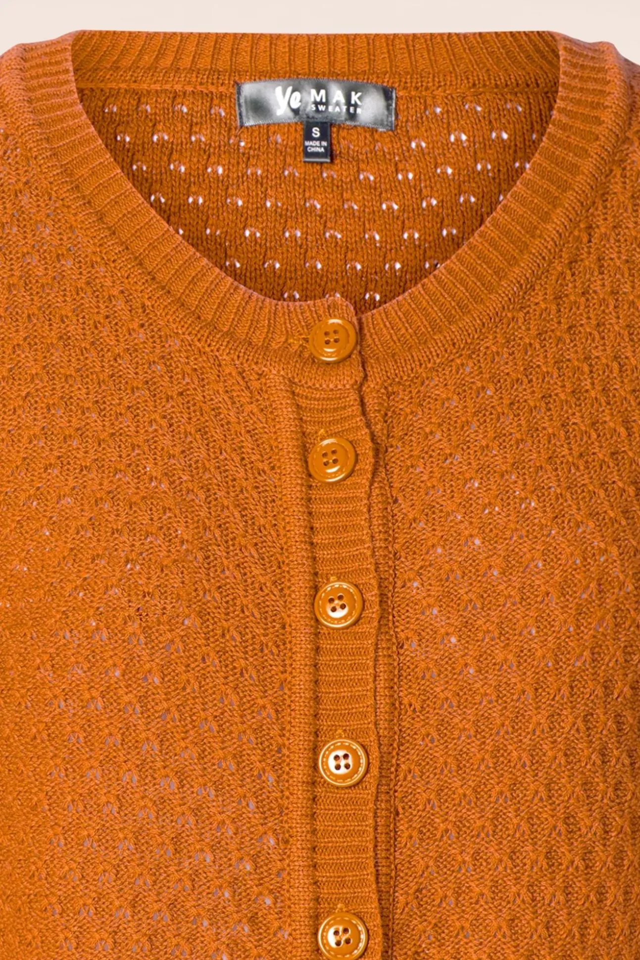 Jennie Vest In Licht Oranje