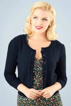 Jennie Vest In Marineblauw