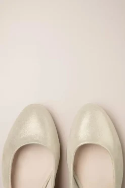 Katrin Suedine Pumps In Champagne