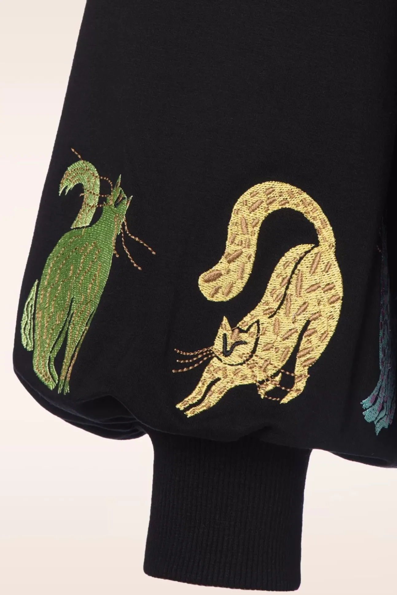 Kitty Sweatshirt In Zwart