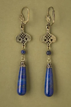Lapis Oorbellen In Blauw
