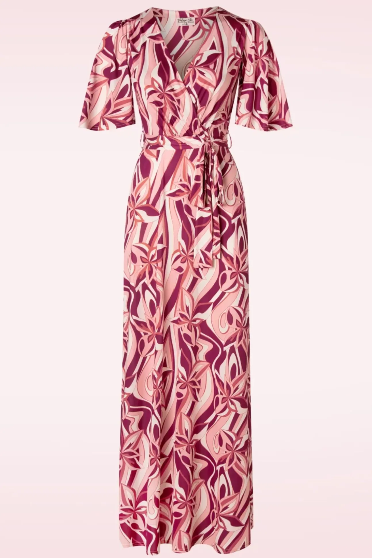 Laurie Maxi Jurk In Rood