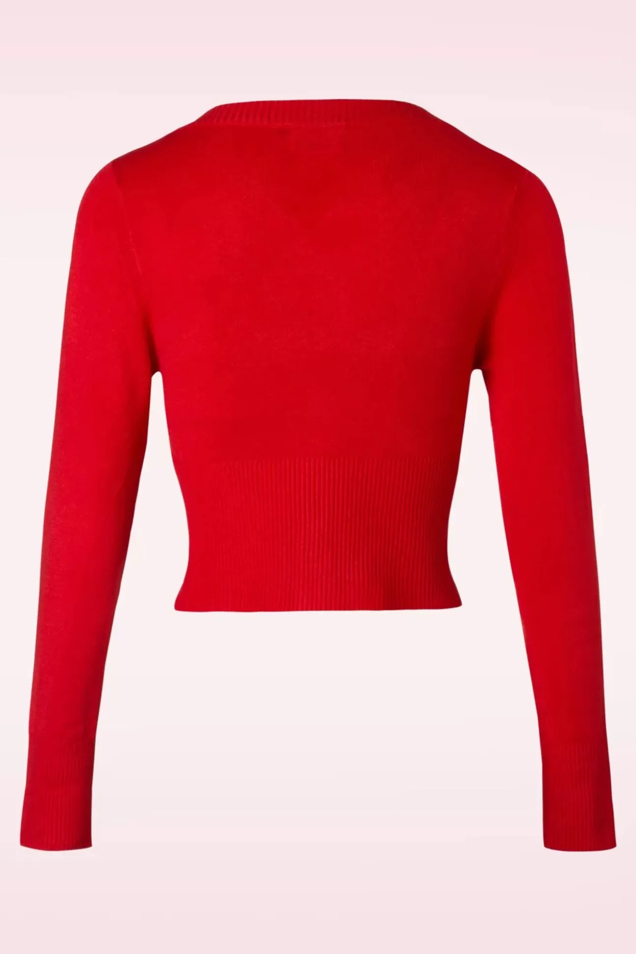 Let's Go Dancing Vest In Lipstick Red