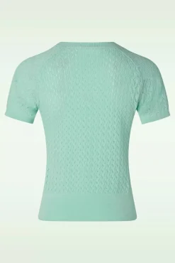Lina Top In Frisse Munt