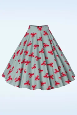 Lobster Love Rok In Blauw