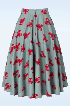 Lobster Love Rok In Blauw