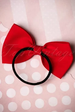 Lovestruck Haarband Met Strik In Rood