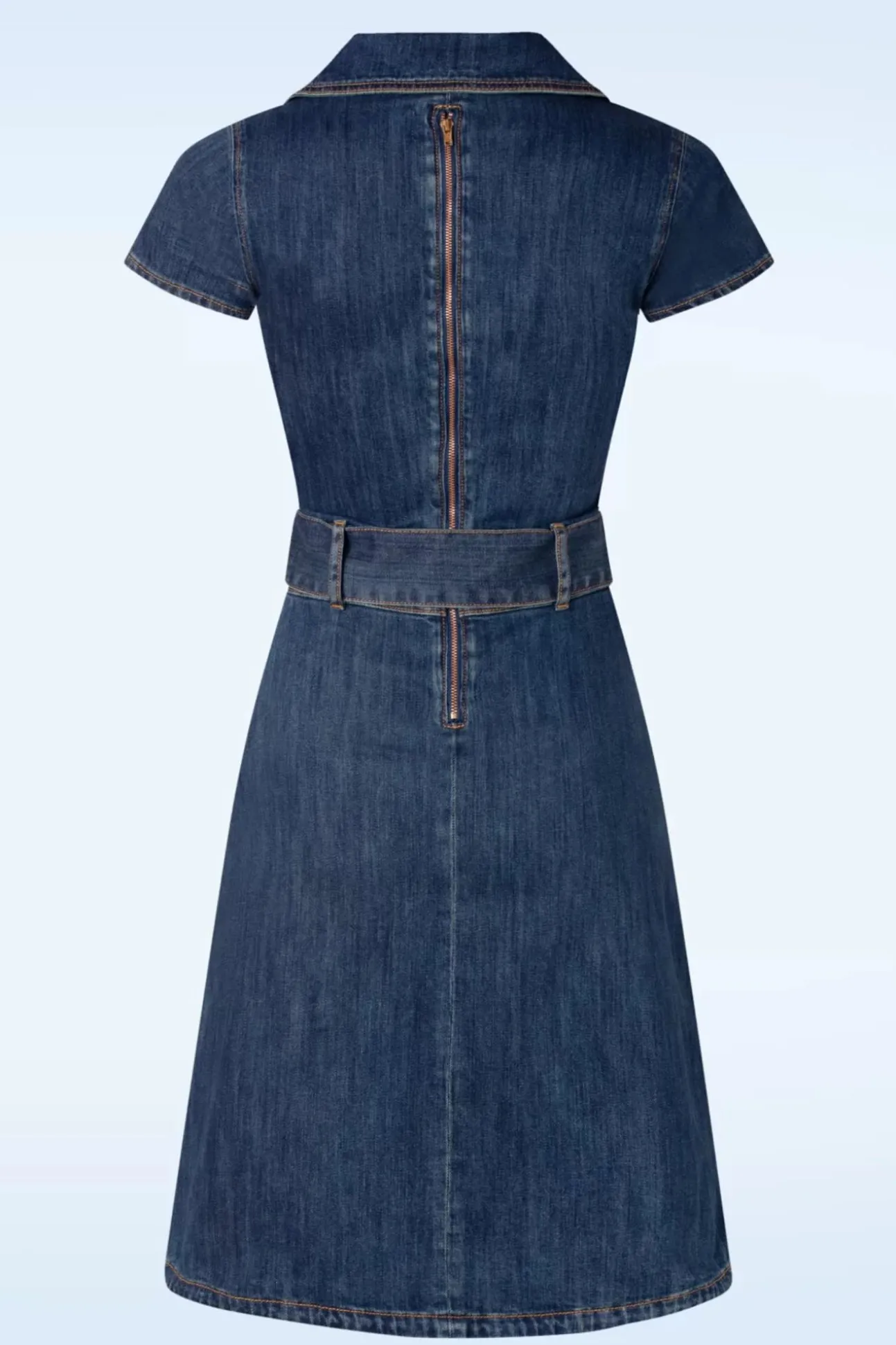 Lucielle A-Lijn Jurk In Blauw