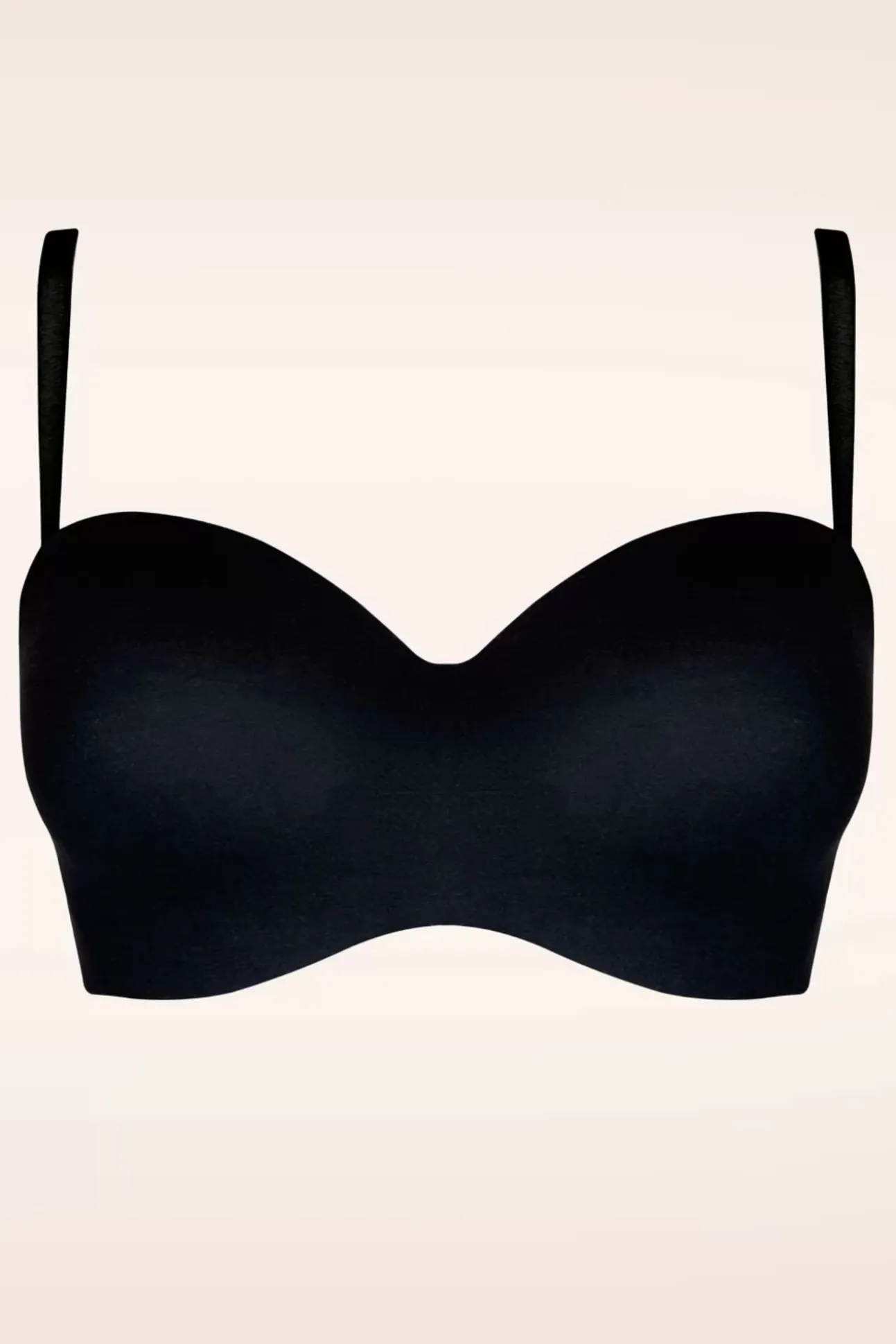 Luxury Strapless Bh In Zwart
