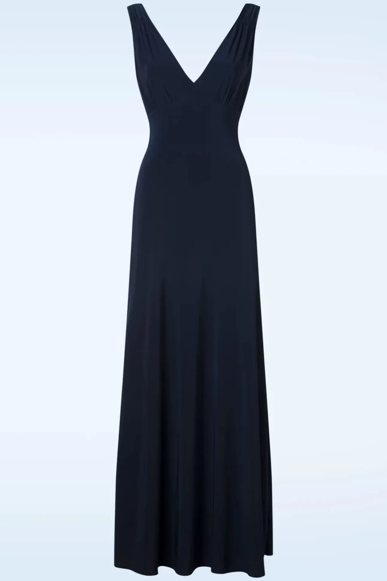 Macey Maxi Jurk In Marineblauw