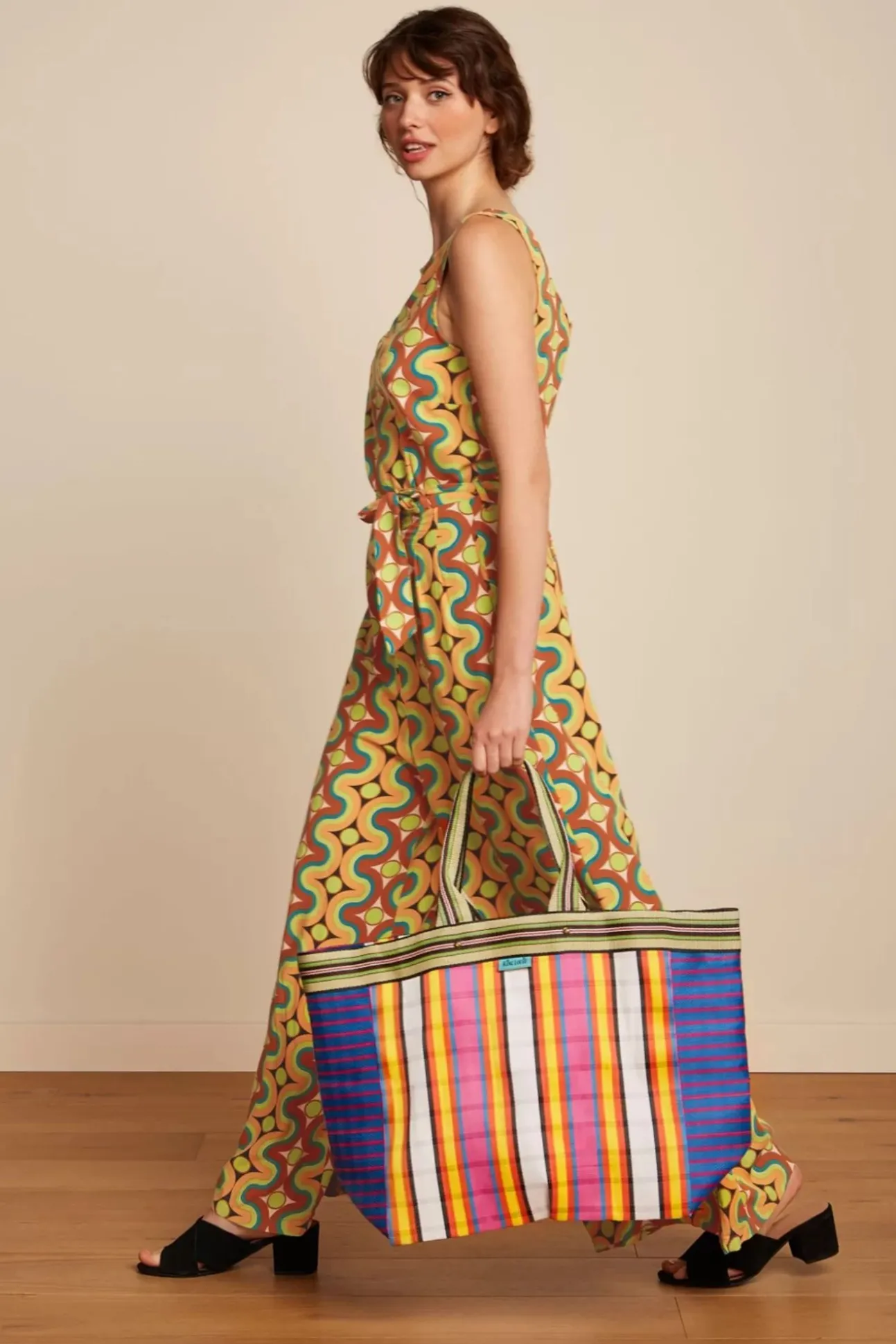 Mercado Big Shopper Tas In Multi