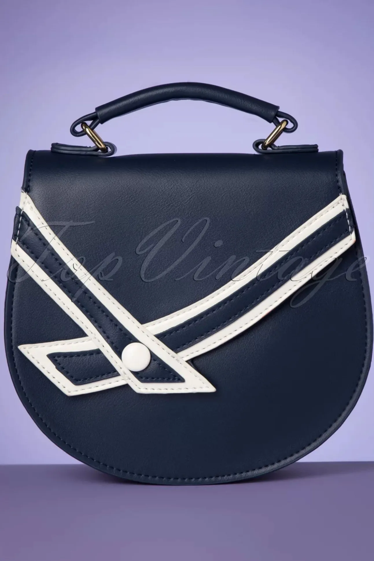 Nautical Kelly Lee Handtas In Marineblauw