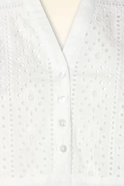 Paola Blouse In Wit