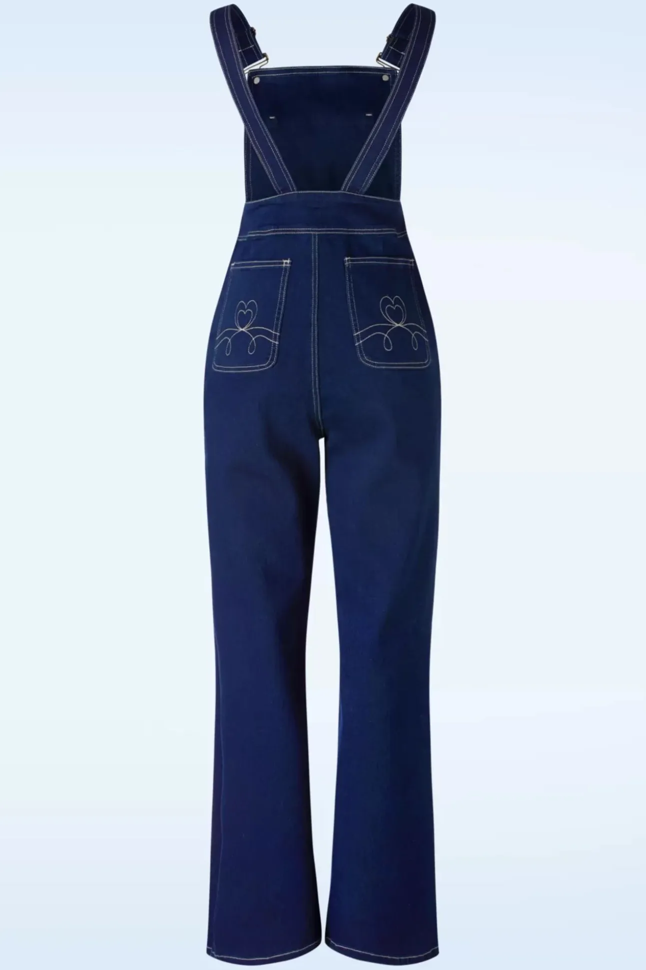 Penny Playsuit In Denimblauw