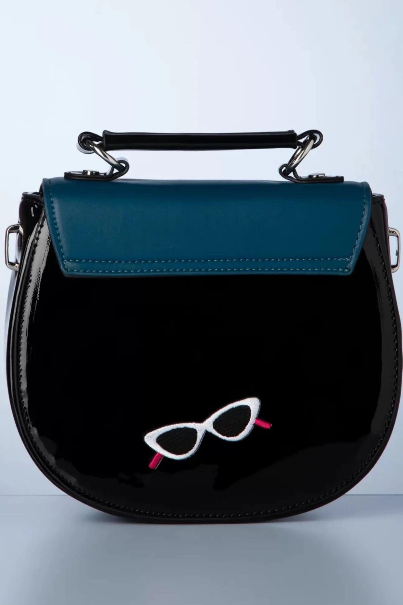 Portofino Handtas In Zwart En Blauw
