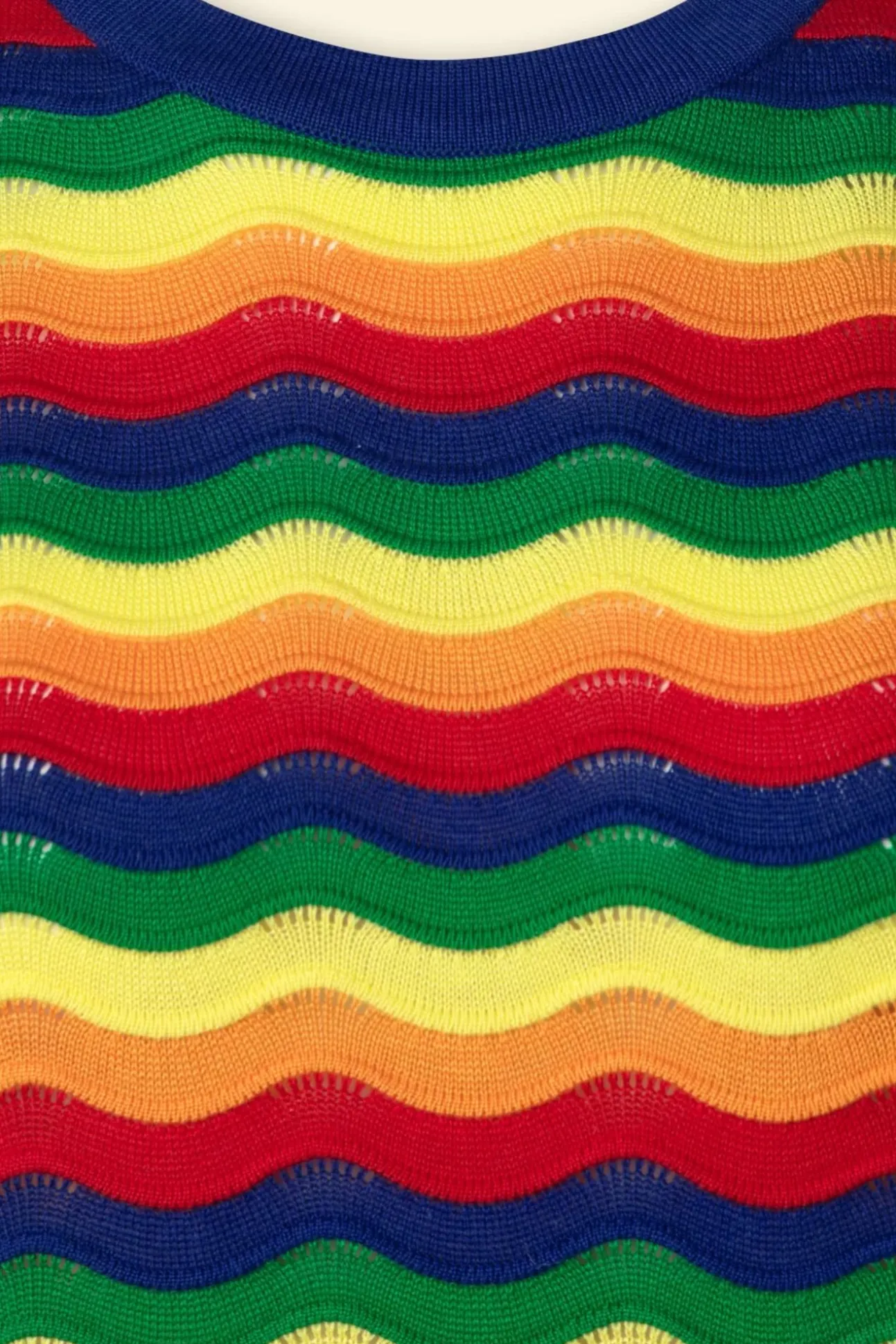 Rainbow Waves Jumper In Multi