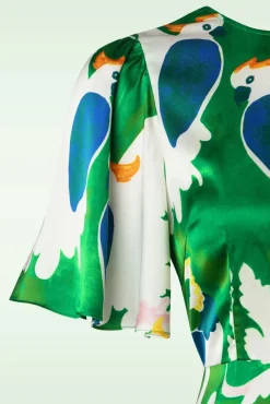 Rene Jurk In Wit En Groen