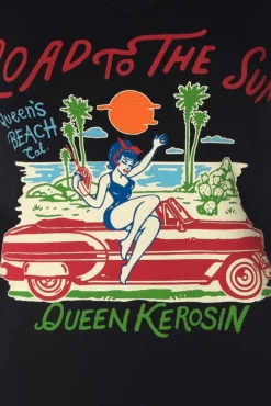 Road To The Sun T-Shirt In Zwart