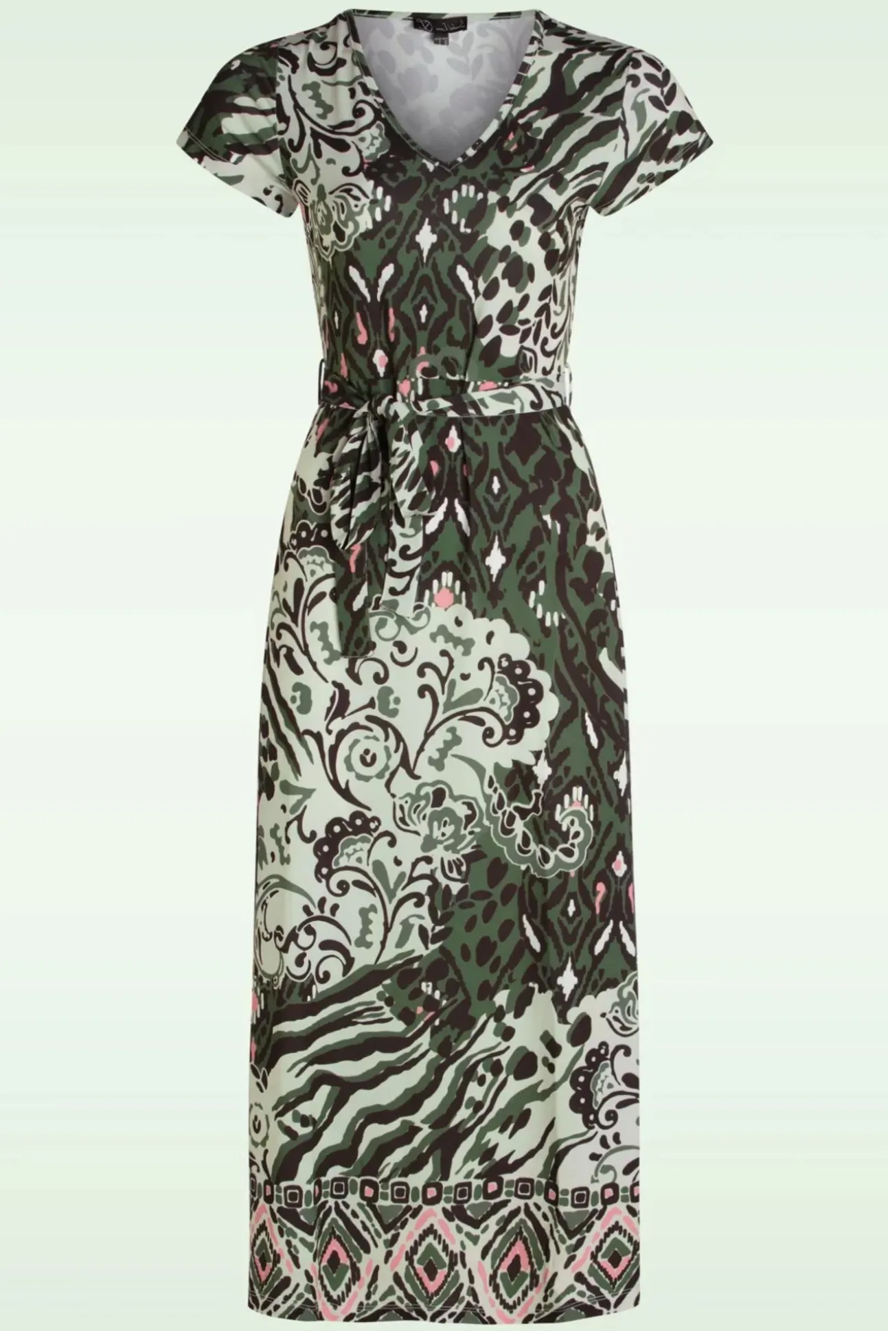 Rory Maxi Jurk In Multi