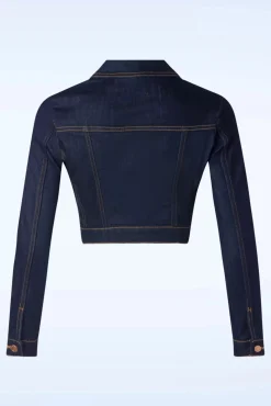 Sadie Jacket In Donkerdenim