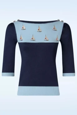 Sail Away Trui In Blauw